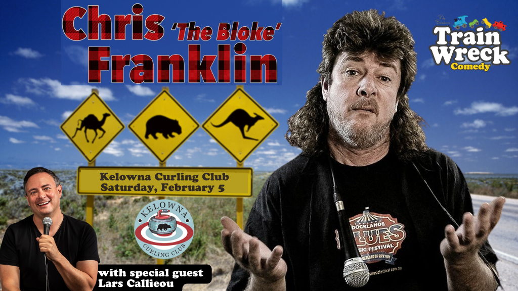 The Bloke Chris Franklin Kelowna Curling Club Train Wreck Comedy