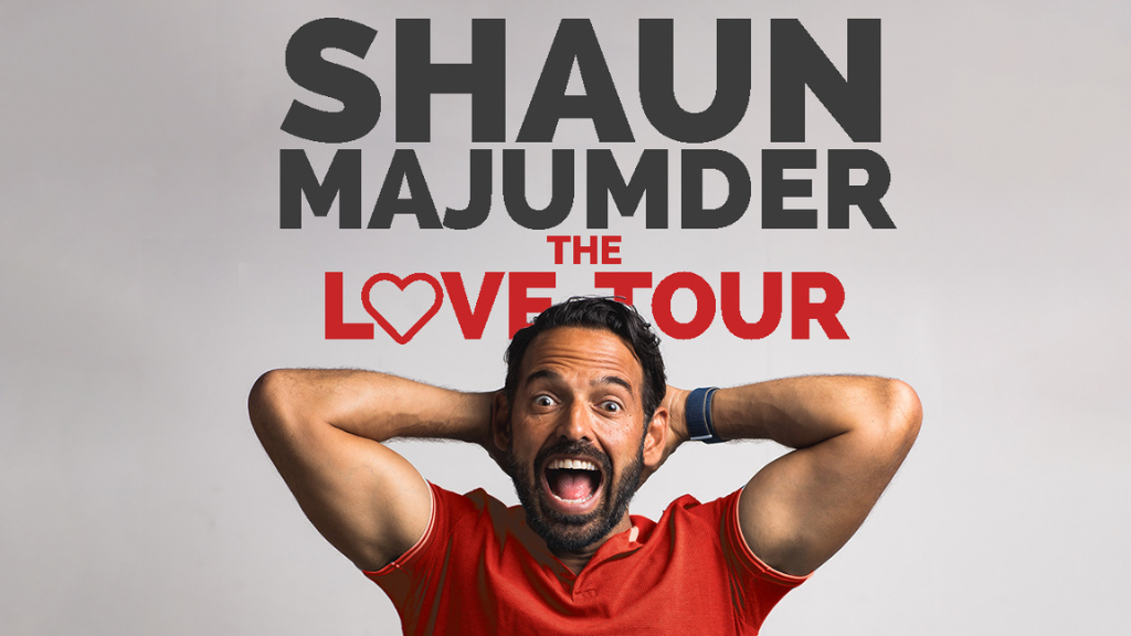 Shaun Majumder Train Wreck Comedy Creekside Theatre Lake Country, BC November 5, 2023