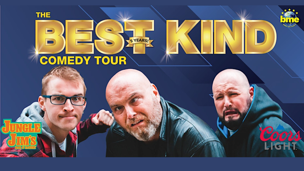 Best Kind Comedy Tour Train Wreck Comedy Salmar Classic Salmon Arm November 10, 2023