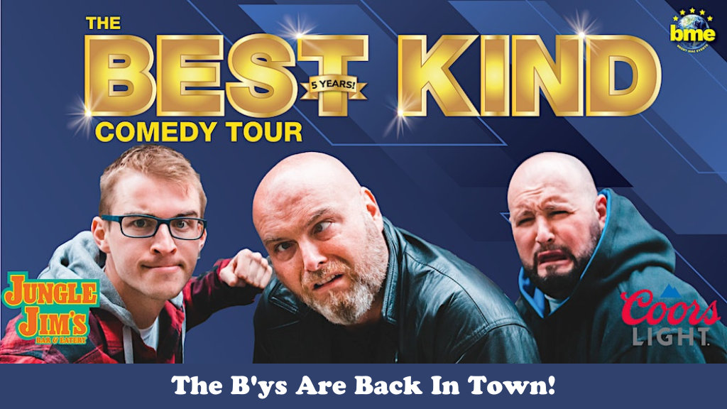 Train Wreck Comedy Best Kind Comedy Tour 2023 Kelowna Curling Club November 11, 2023